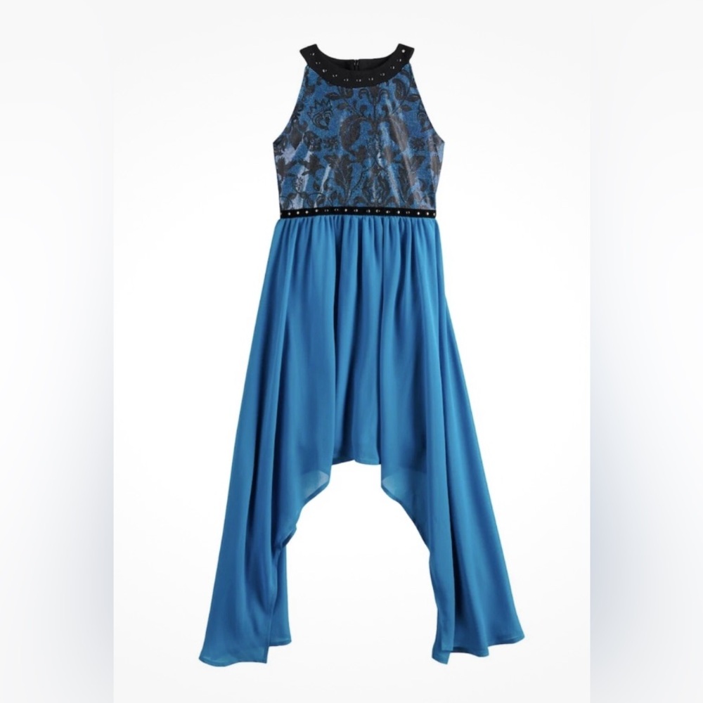 Disney - Descendants 3 Blue and Black Kids Dress